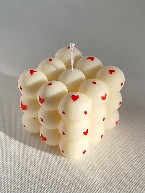 Bubble Cube Candle